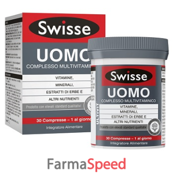 swisse multivitaminico uomo 30 compresse