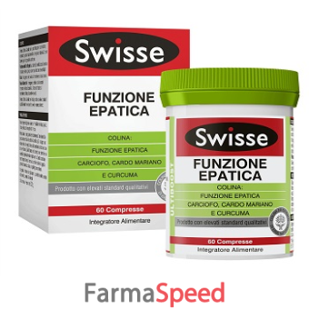 swisse funzione epatica 60 compresse