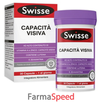 swisse capacita' visiva 30 capsule