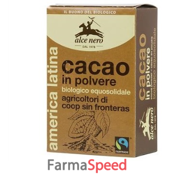 cacao in polvere bio fairtrade