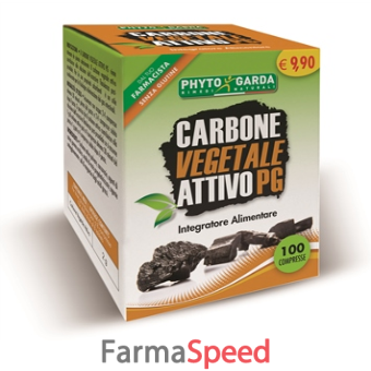 carbone vegetale pg 100 compresse