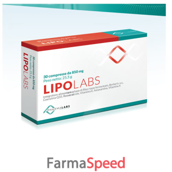 lipolabs 30 compresse 850 mg