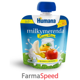 humana milkymerenda frutta 80 g