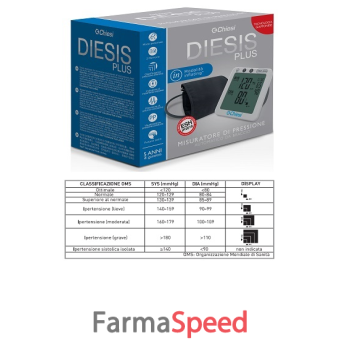 misuratore di pressione diesis plus