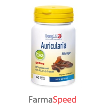 longlife auricularia bio 60 capsule