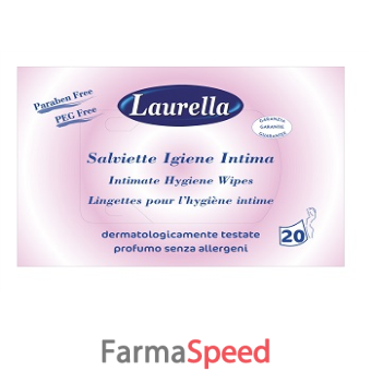 laurella salviettine intime 20 pezzi