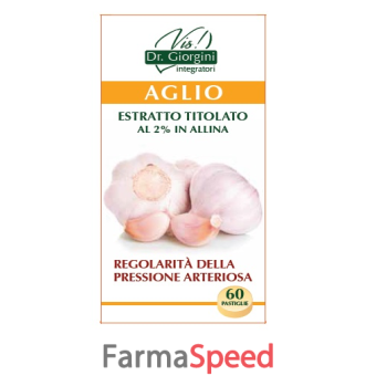 aglio estratto titolato 60 pastiglie