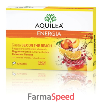 aquilea energia gusto sex on the beach 10 bustine da 6 g