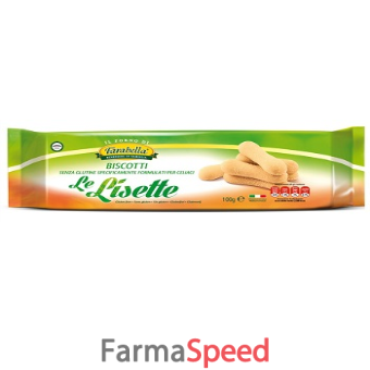 farabella le lisette biscotti senza glutine 100 g