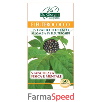 eleuterococco estratto titolato 60 pastiglie