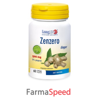 longlife zenzero 60 capsule vegetali