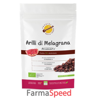 arilli di melagrana alicamentis bio 100 g prodigi della terra