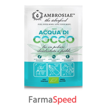 acqua di cocco bio in polvere 10 g