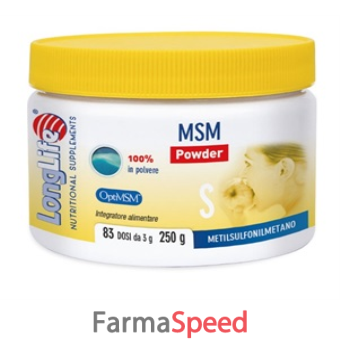 longlife msm powder 250 g