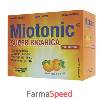 miotonic super ricarica 20 bustine