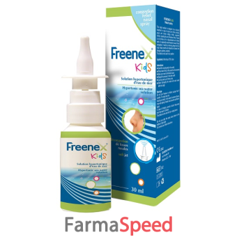 freenex ipertonico kids spray nasale con acqua di mare 30 ml