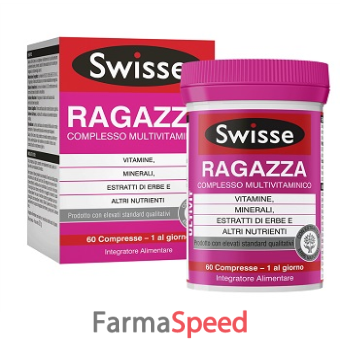 swisse multivitaminico ragazza 60 compresse