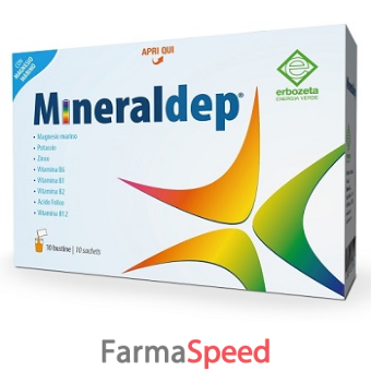mineraldep 10 bustine da 3,77 mg