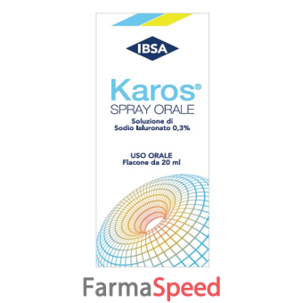 karos spray orale 0,3% 20 ml