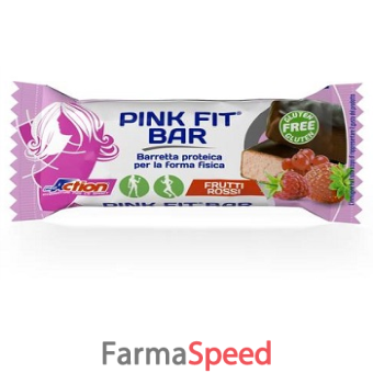 proaction pink fit barretta frutti rossi 30 g