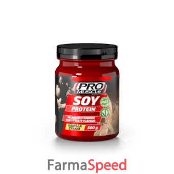 promuscle soy protein vanille cream 500 g