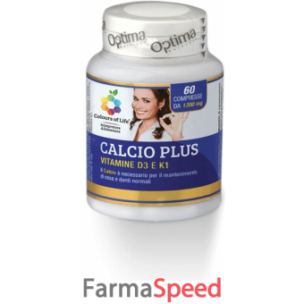 colours of life calcio plus 60 compresse 1200 mg