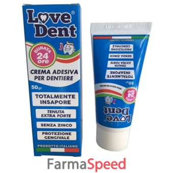 love dent crema adesiva per dentiere 50 g