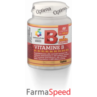 colours of life vitamine b complex 60 compresse 1000 mg