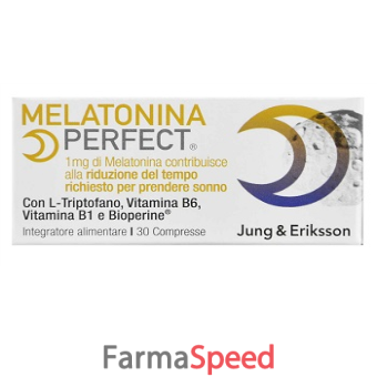 melatonina perfect jung & eriksson 30 compresse