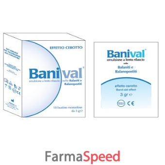 banival crema 10 bustine da 3 g