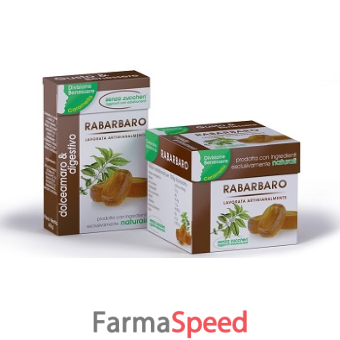 gusto & benessere caramella rabarbaro 80 g