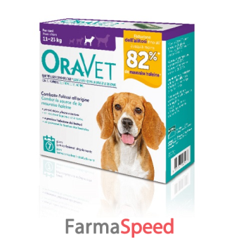 oravet chewing gum dog medium 7 pezzi