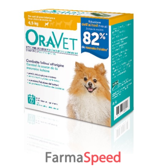 oravet chewing-gum dog extra small 7 pezzi