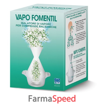 vapo fomentil inalatore di vapore per compresse balsamiche