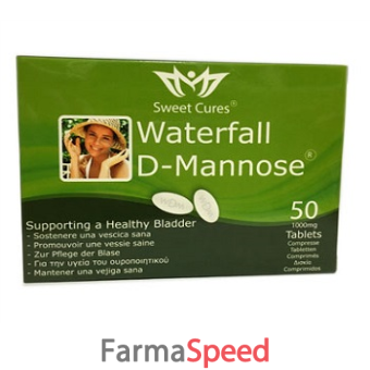 waterfall d-mannosio 50 compresse 50 g