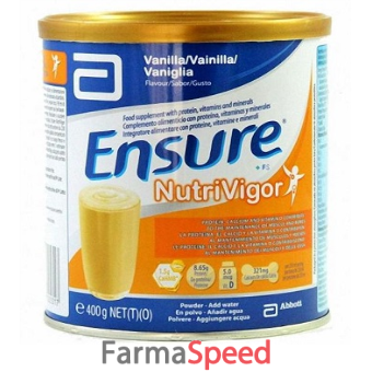 ensure nutrivigor vaniglia 400 g