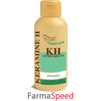 keramine h shampoo anticaduta travel size 100 ml