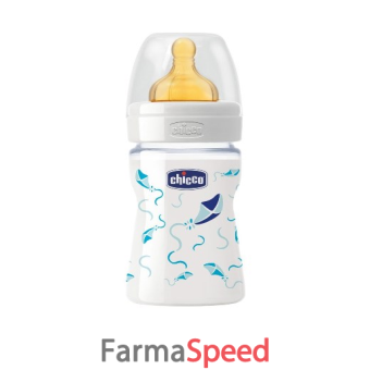 Chicco Biberon Benessere Caucciù 150ml