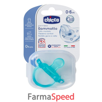chicco gommotto silicone bimbo 0-6 mesi 1 pezzo