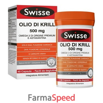 swisse olio krill 40 capsule
