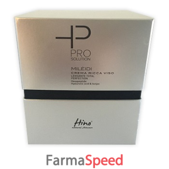 hino natural skincare pro solution mileidi crema ricca viso 50 ml
