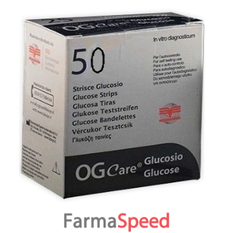 strisce misurazione glicemia ogcare 50 pezzi