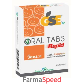 gse oral tabs rapid junior 12 compresse