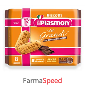 plasmon biscotto per grandi al cioccolato 270 g