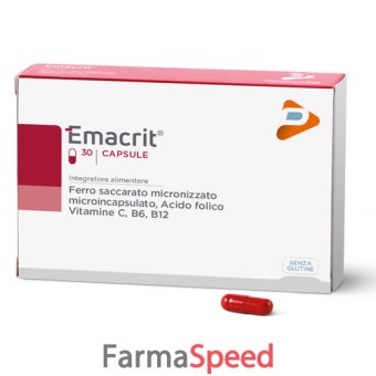 emacrit 30 capsule 12,45 g