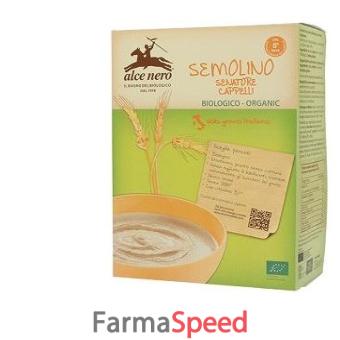 semolino di grano duro baby food bio 250 g