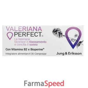 valeriana perfect jung & eriksson 30 compresse