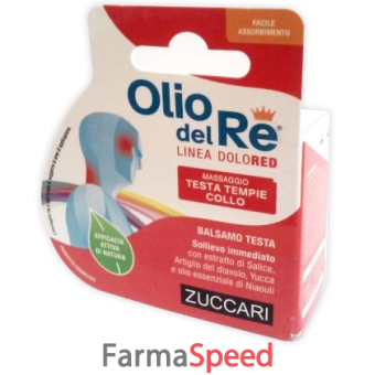 olio del re dolored balsamo testa