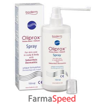 oliprox spray antidesquamazione e dermatite seborroica cuoio capelluto e pelle 150 ml