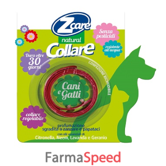 zcare natural collare cani & gatti